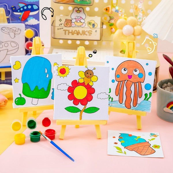 DIY Mini Children Painting Board