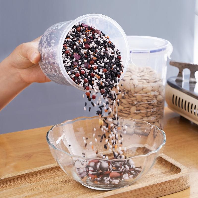 3 Pcs Airtight Food Jar 600ml
