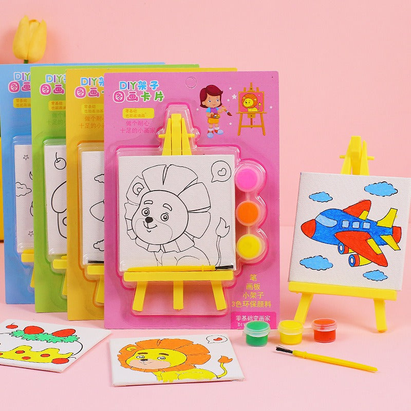 DIY Mini Children Painting Board