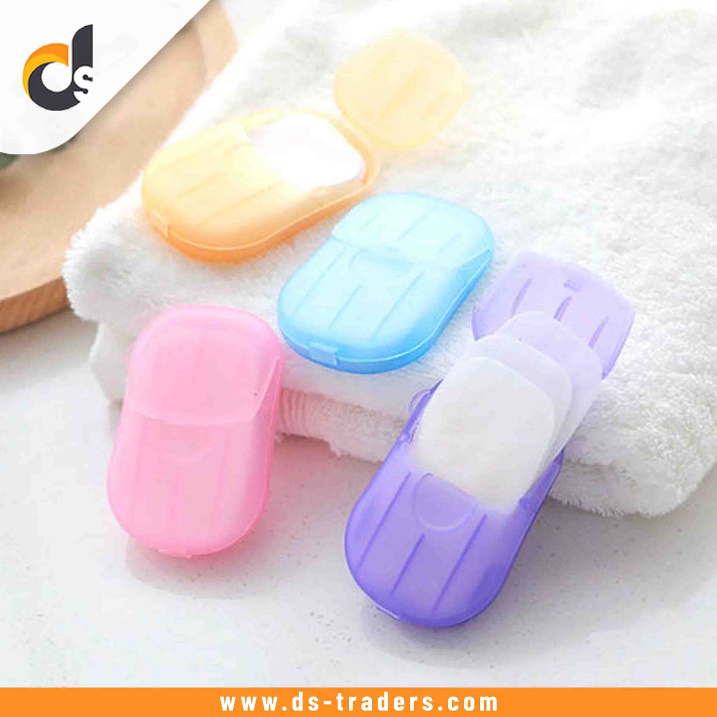 Pack Of 3 Portable Disposable Paper Soap.