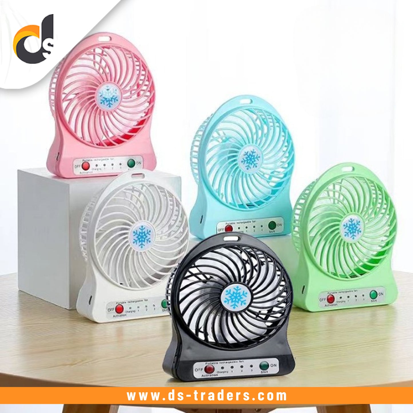 Portable Mini USB Charging Desktop Fan