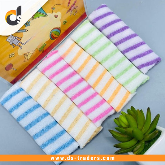 Pack of 6 - Soft Baby Face Towel (High Quality Stuff)