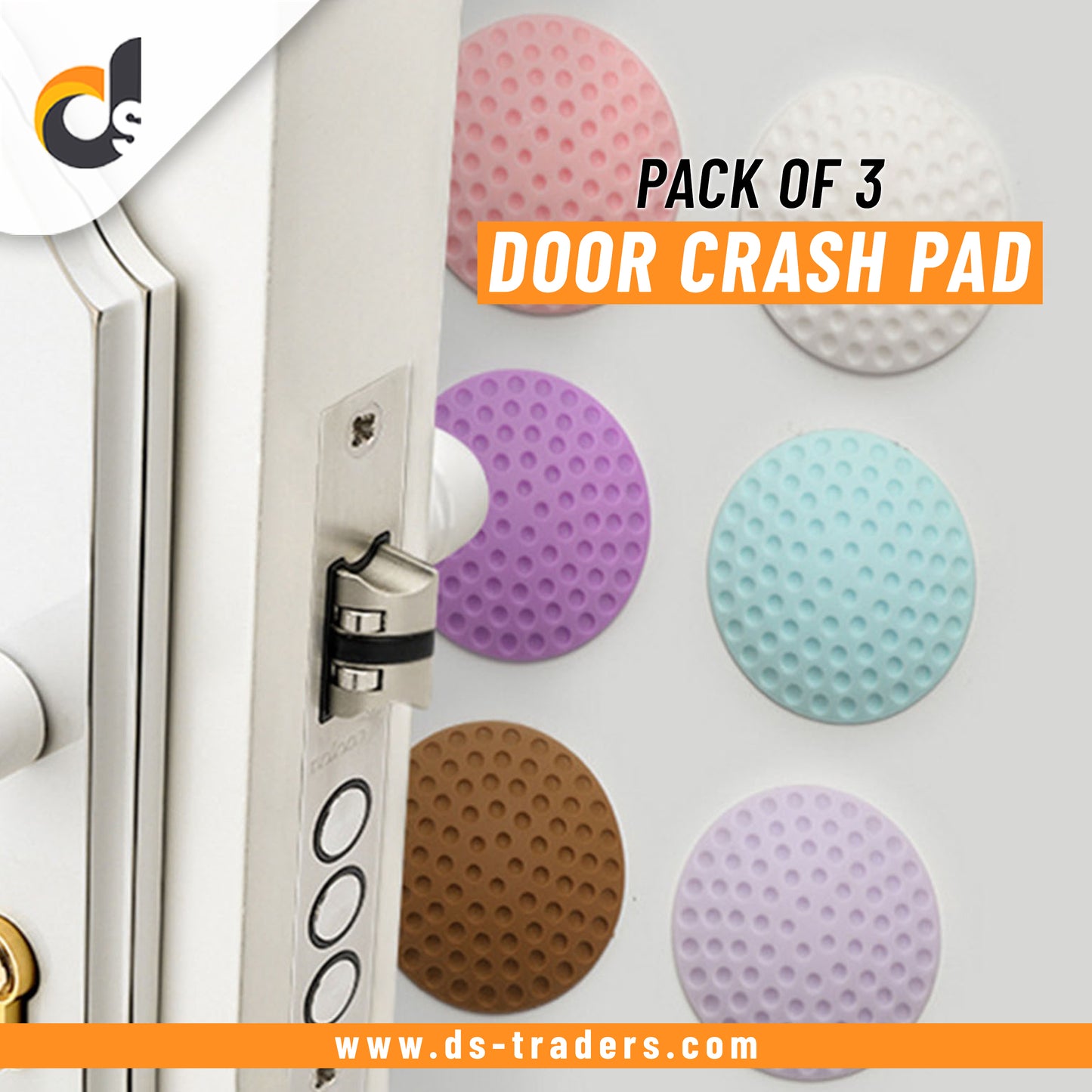 Pack of 3 Door Crash Pad