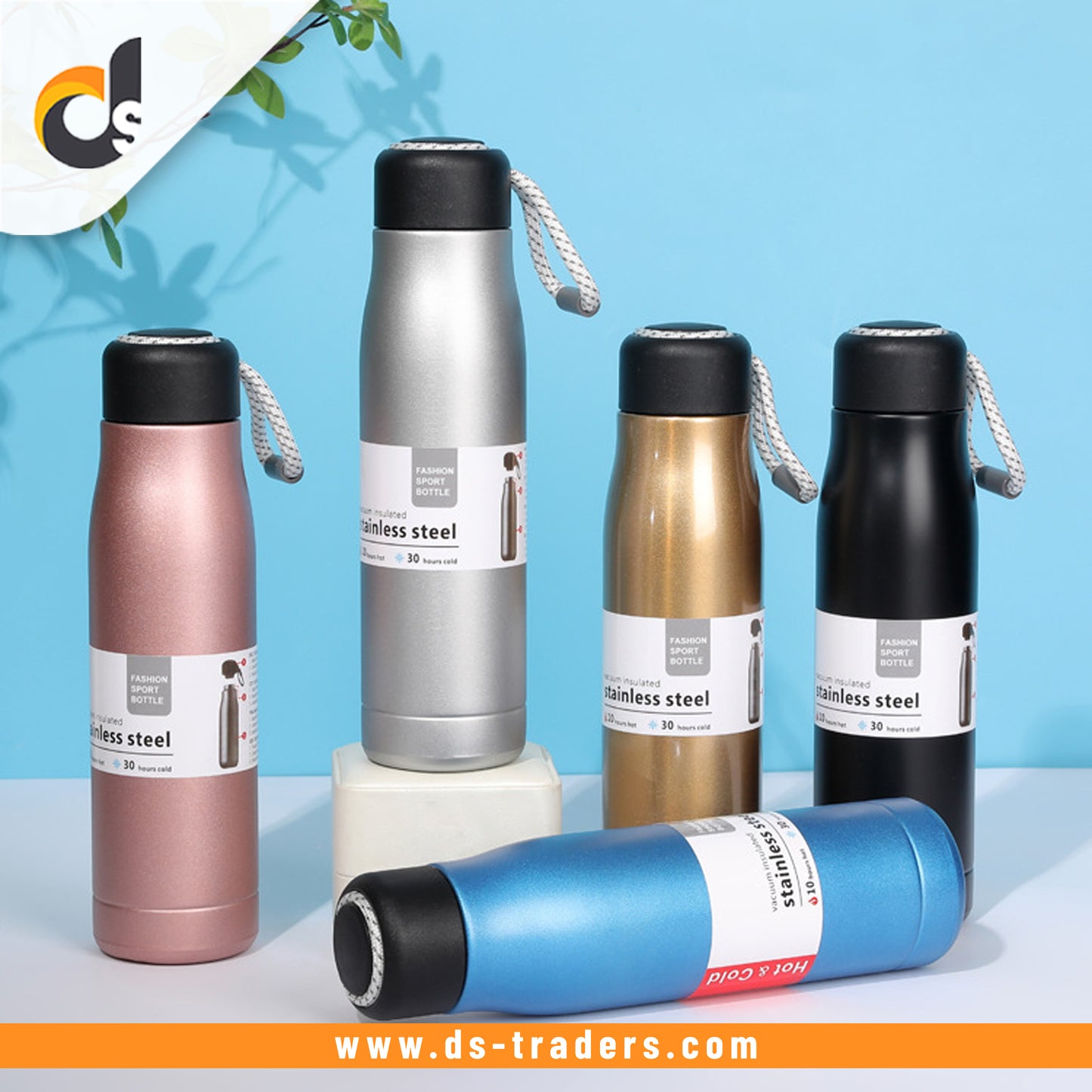 Vacuum Insulated Stainless Steel Water Bottle 550ML