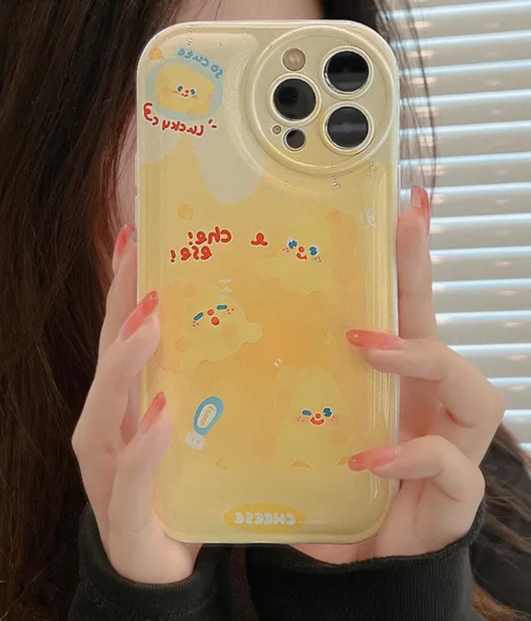 Yellow Cheese - iPhone Case