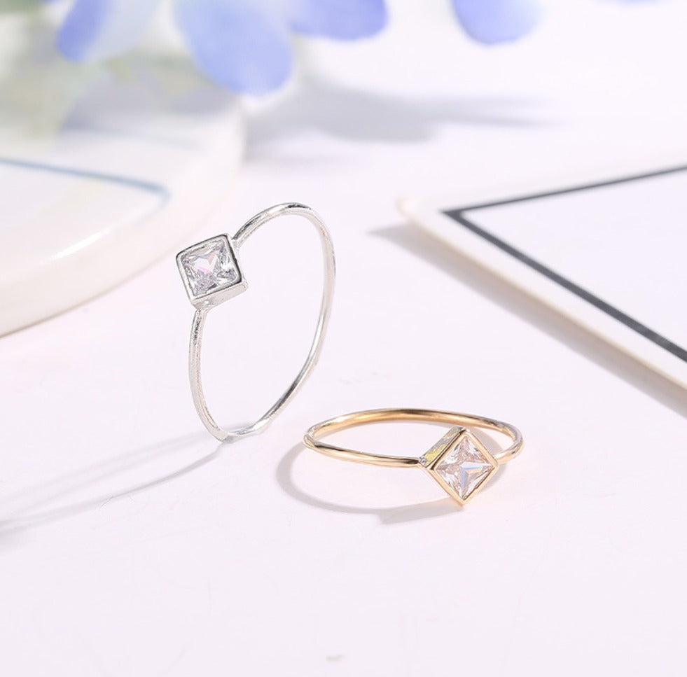 Cute Square Ring