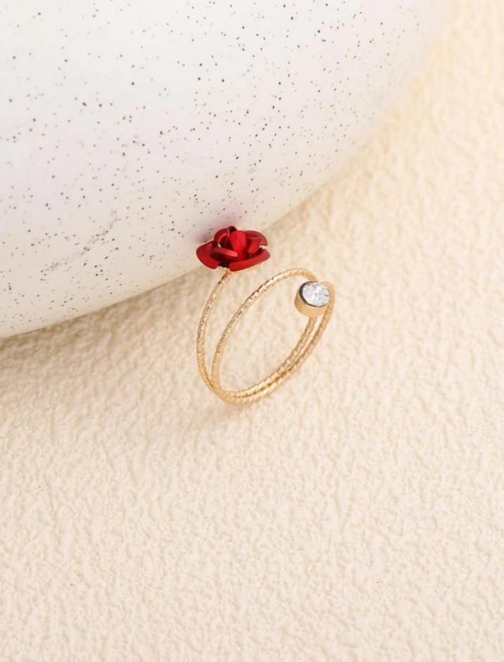 Elegant Rose Ring