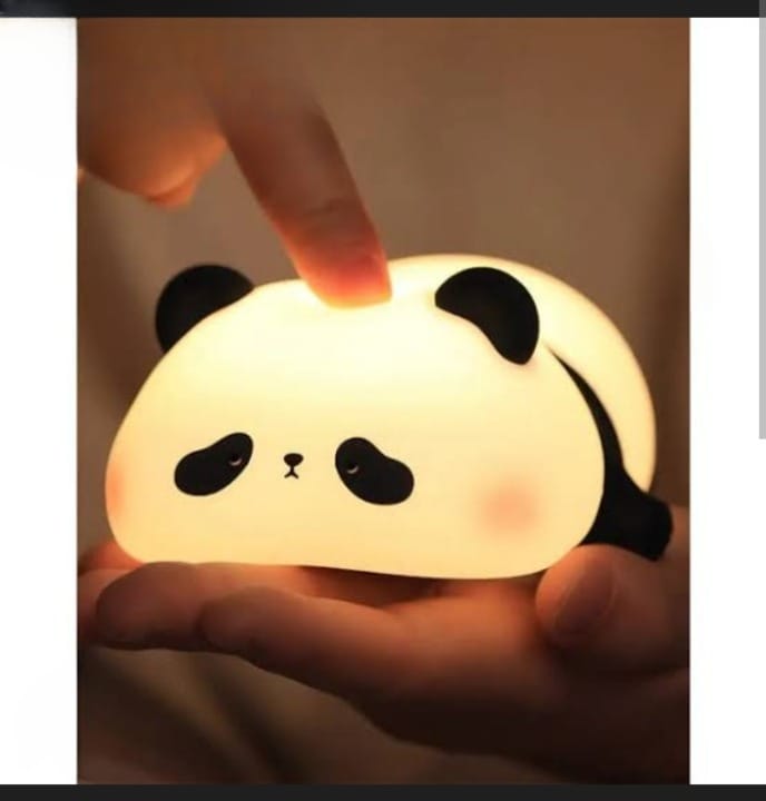 Cute Panda Silicone Touch Lamp