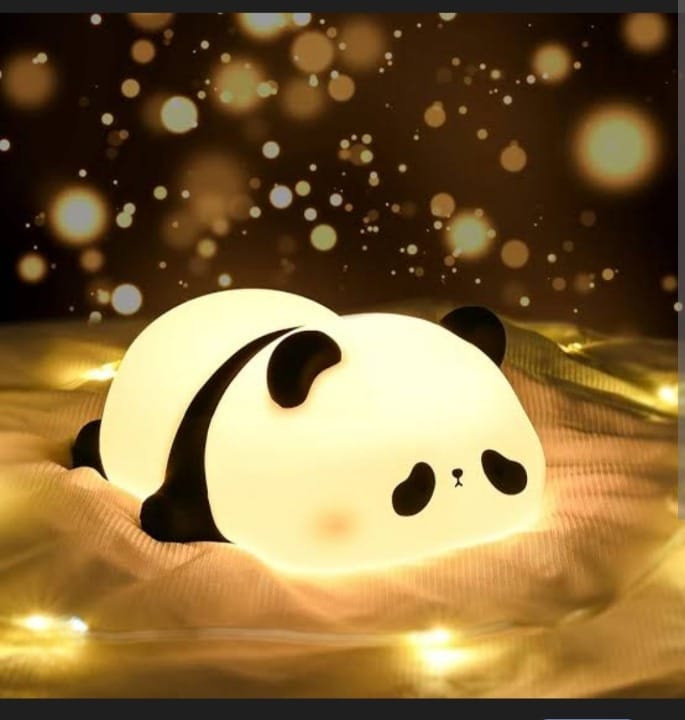 Cute Panda Silicone Touch Lamp