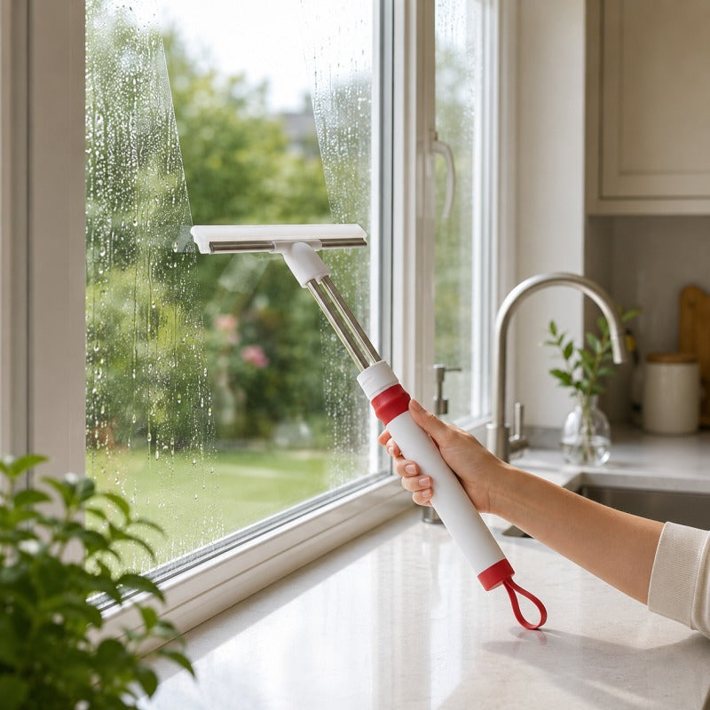 Adjustable Window Glass Cleaning Wiper