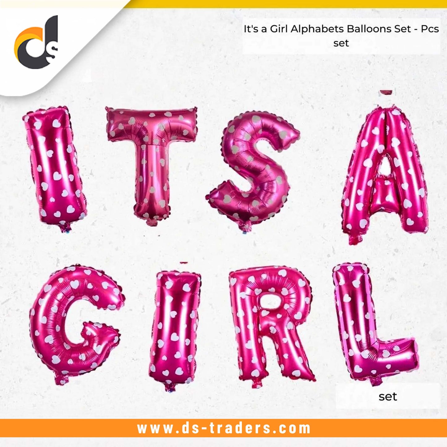 Its A Girl Decoration Balloon
