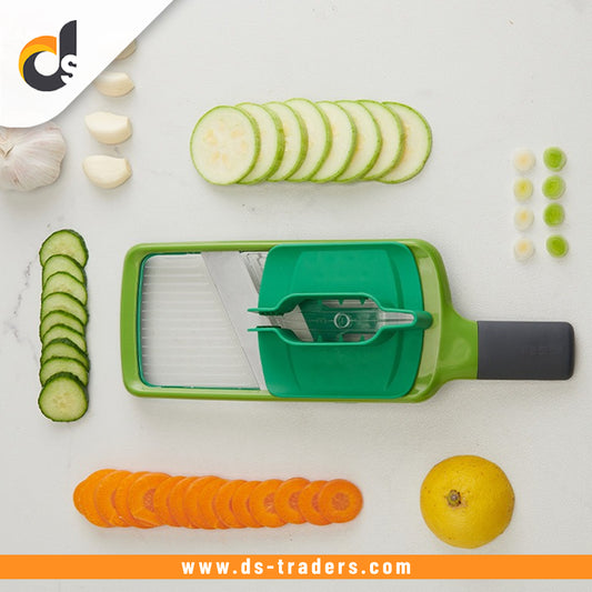 Adjustable Fruit & Vegetable Slicer with Hand Guard