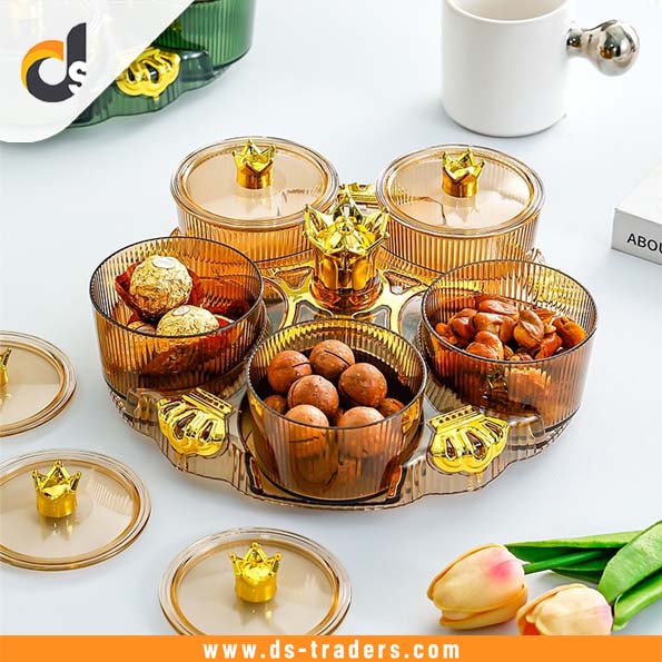Luxury Rotating Decorative Acrylic Dish