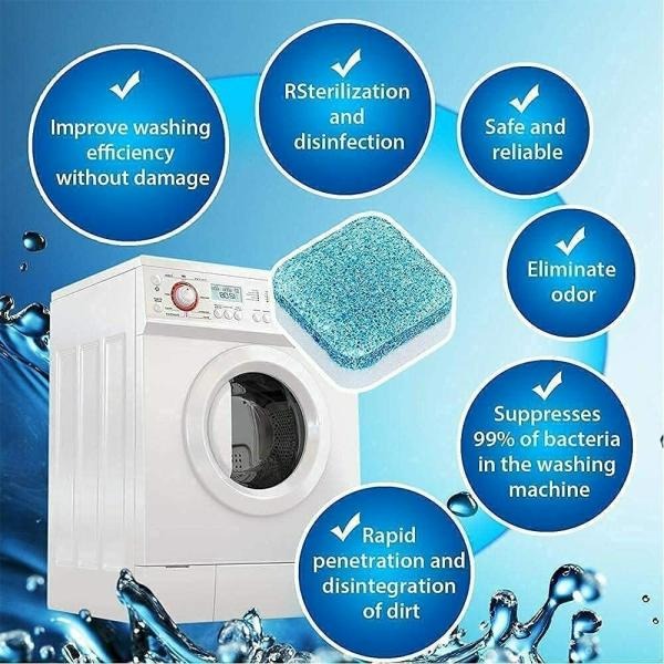 Multi-Purpose Washing Machine Cleaning Tablets