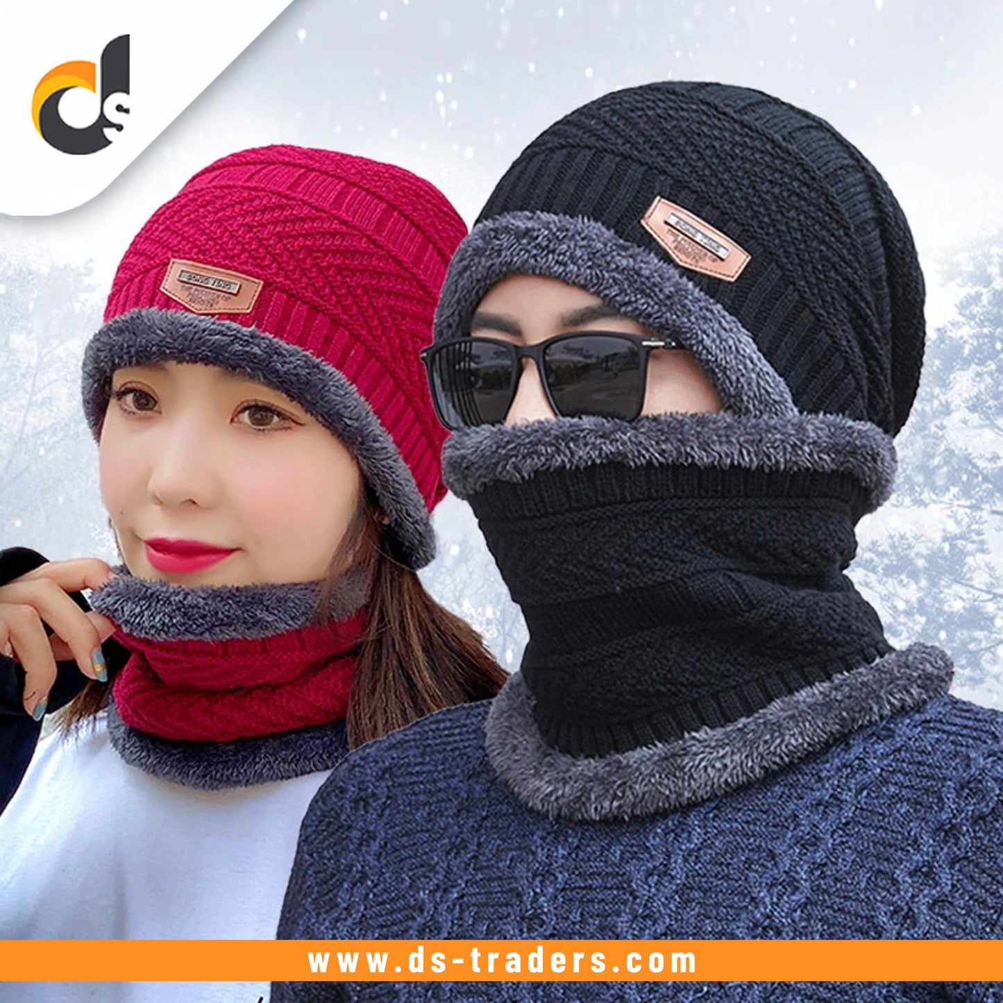 Winter Cap And Neck For Men And Women High Quality.