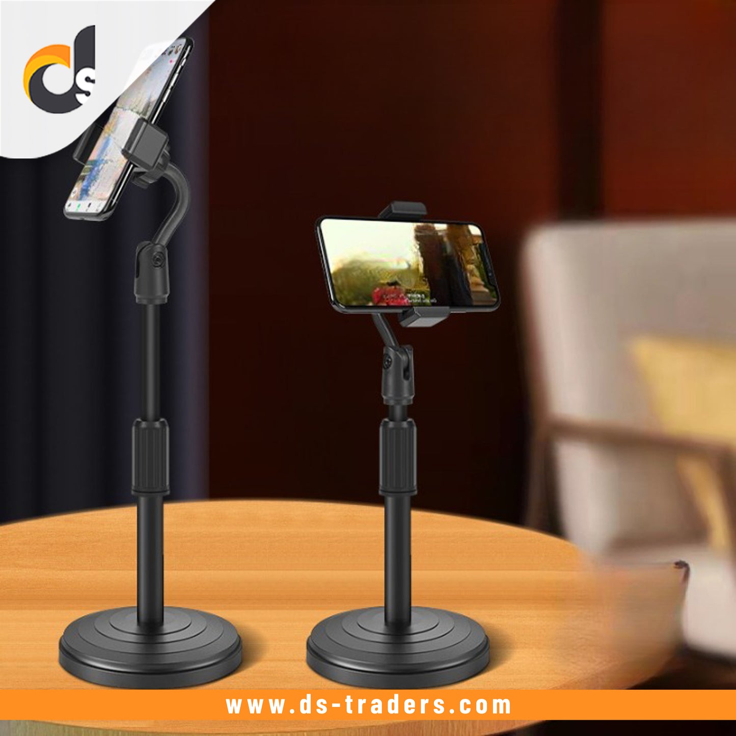 Mobile Phone Holder Desktop Tripod Stand