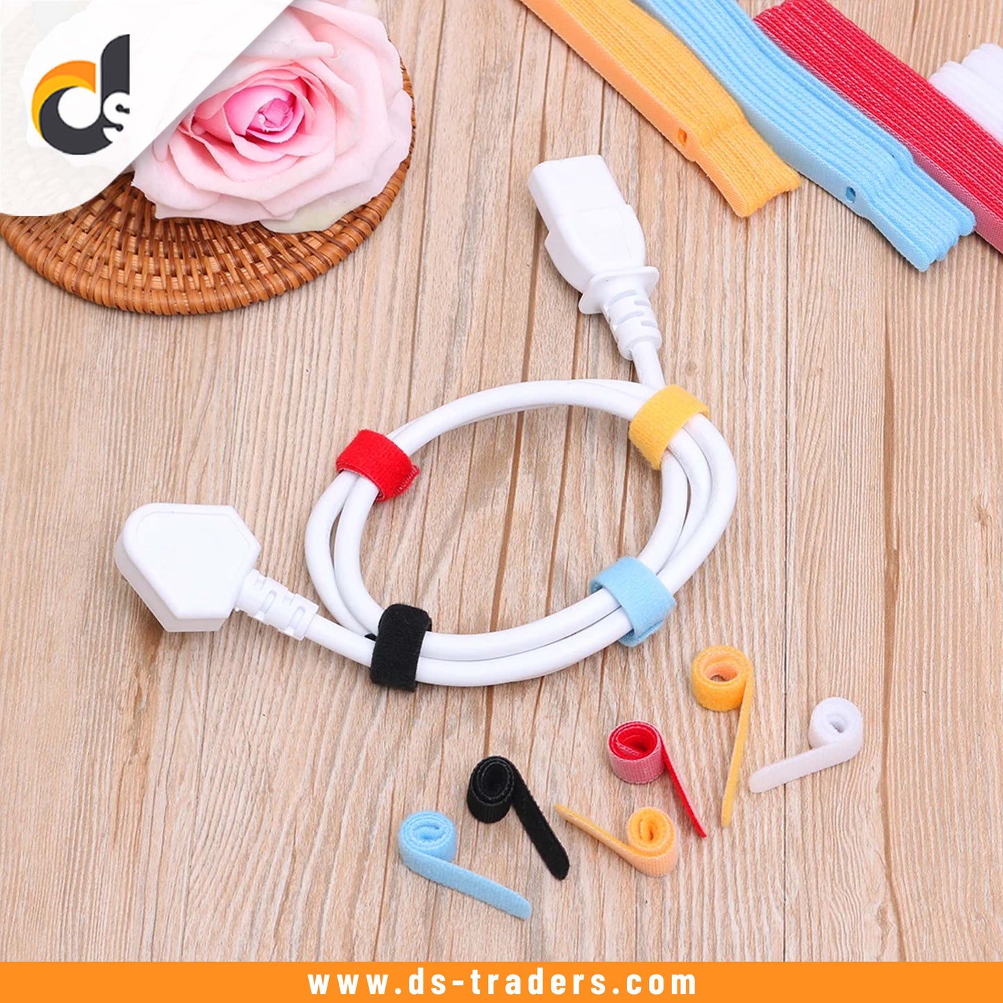 5Pc Cable Organizer Ties