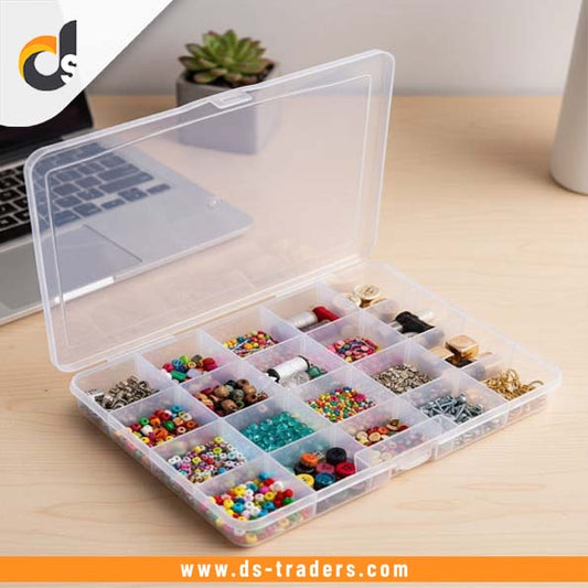 20 Grid Multi-Purpose Clear Transparent Organizer