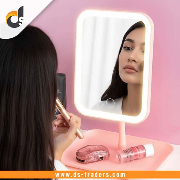 Portable Smart LED Makeup Mirror