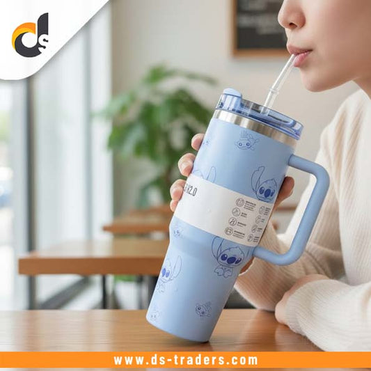 Insulated Printed Stainless Steel Travel Tumbler