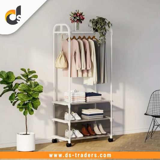 3Layer Multifunctional Cloth with Shoe Rack