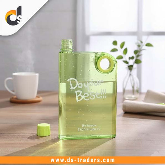 Notebook Design Water Bottle