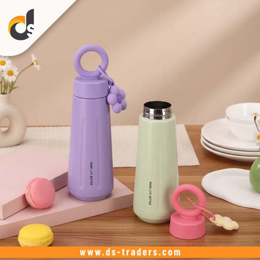 Stainless Steel Flower Thermal Bottle