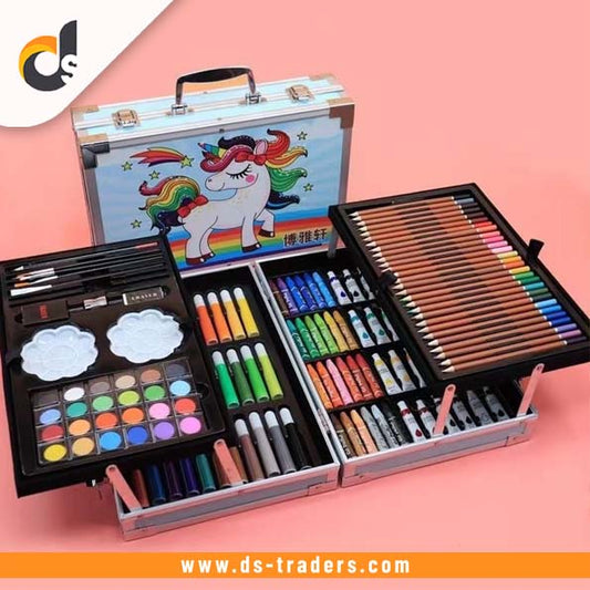 145 PCs Briefcase Art Set