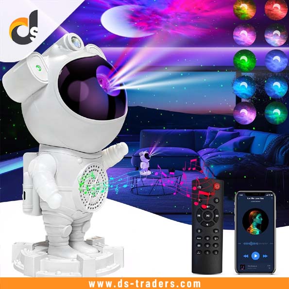 Astronaut Galaxy Projector Light