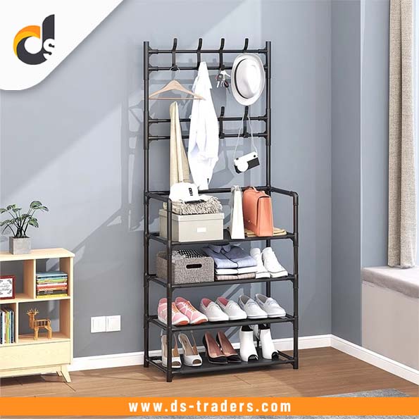Multi-Layer Clothes & Shoe Rack