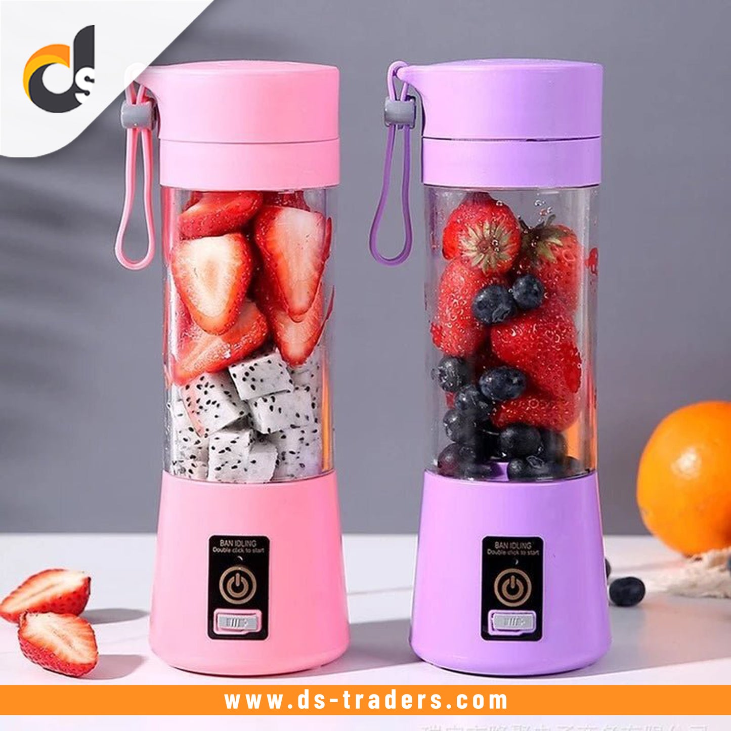 Multifunction Rechargeable Usb Portable Electric Juicer.