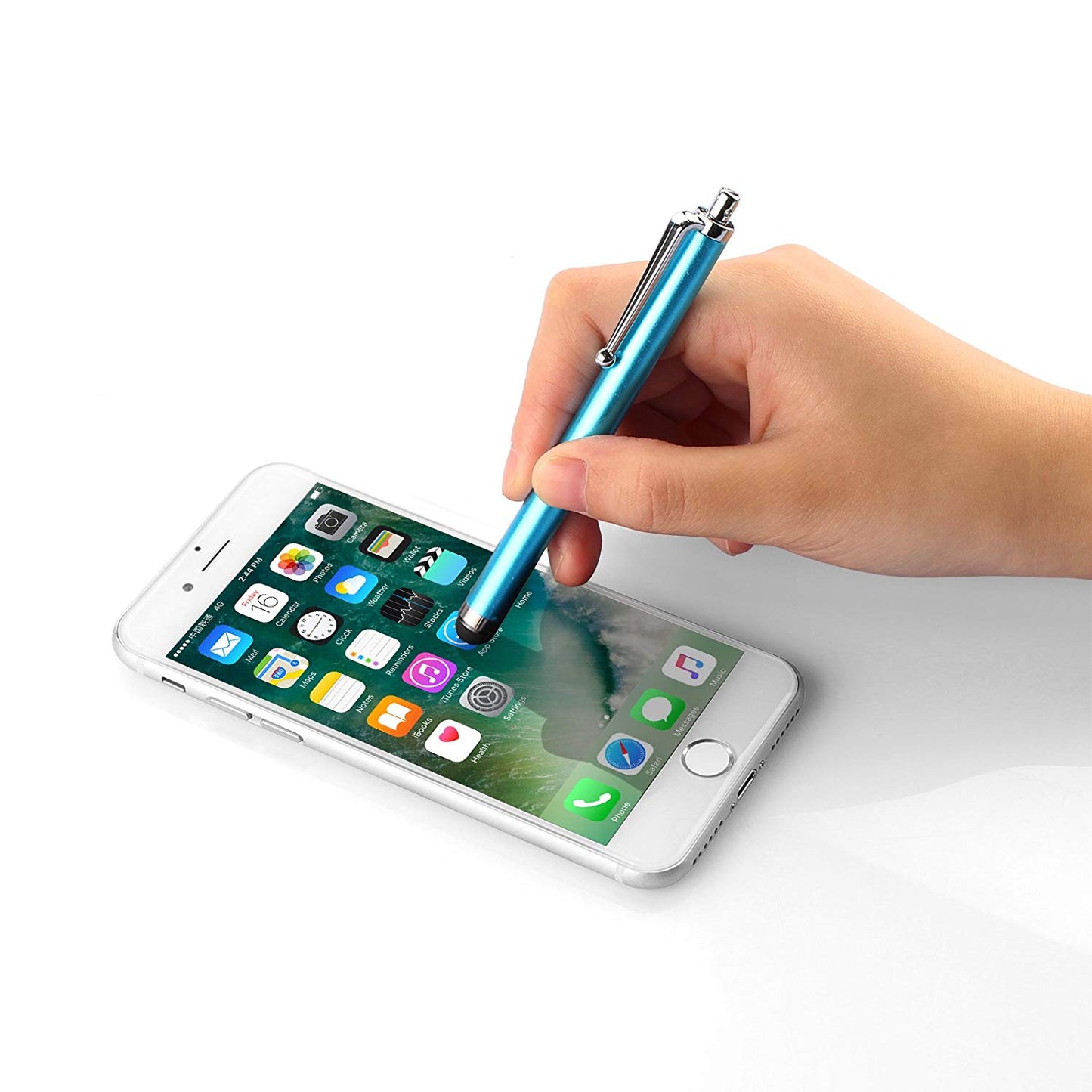 Pack Of 2 - Universal Metal Touch Screen Pen.