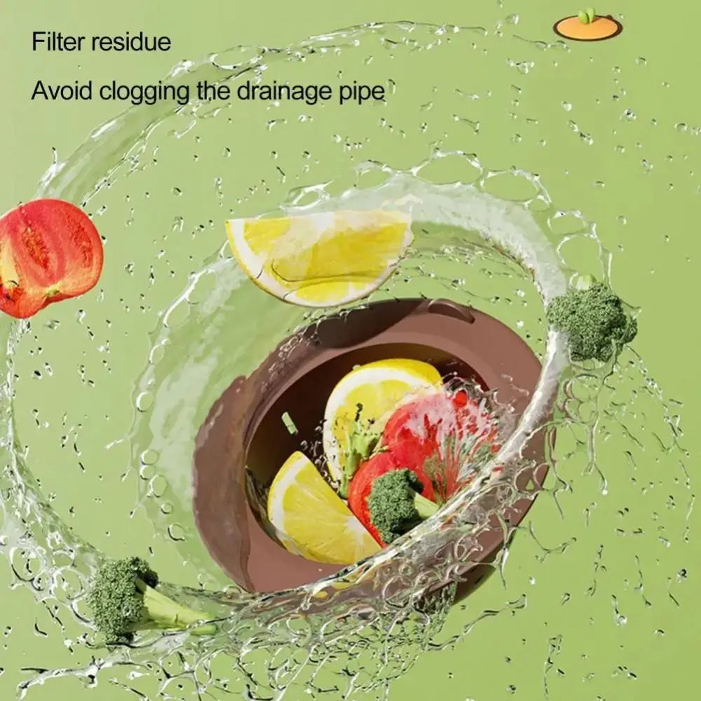 Silicone Anti-blocking Sink Strainer