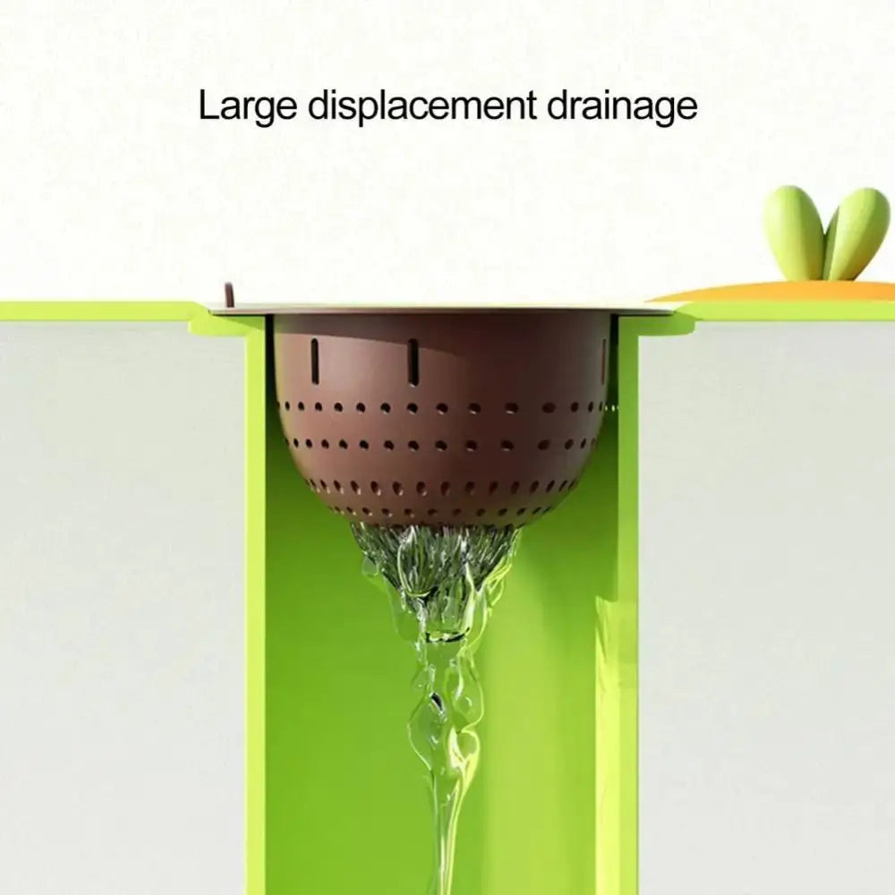 Silicone Anti-blocking Sink Strainer