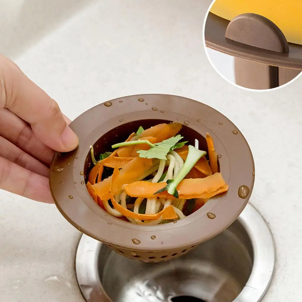 Silicone Anti-blocking Sink Strainer