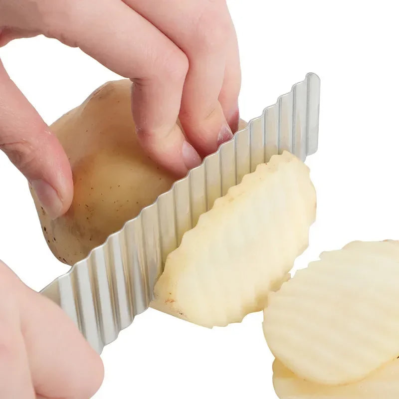 Stainless Steel Wavy Potato Cutter