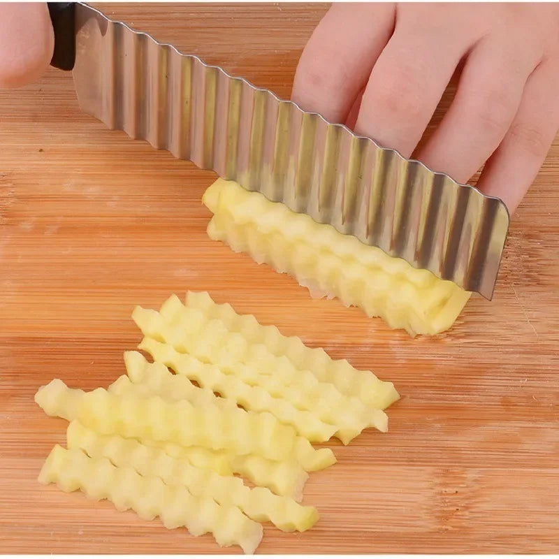 Stainless Steel Wavy Potato Cutter