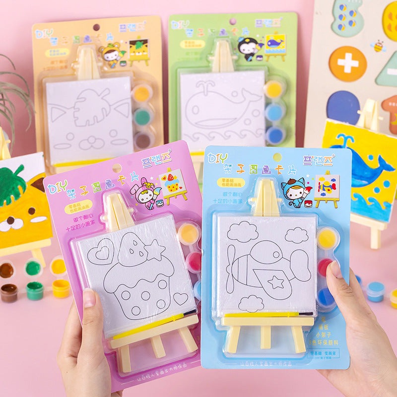 DIY Mini Children Painting Board