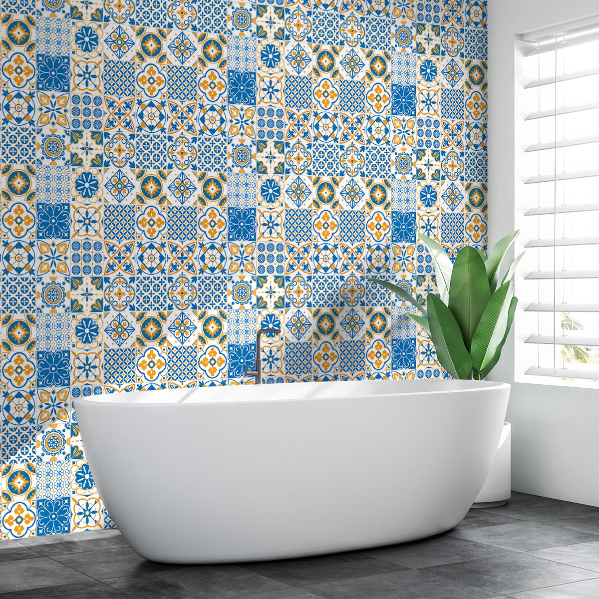 Texture Design Waterproof Marble Sheet (60 x 200 cm)