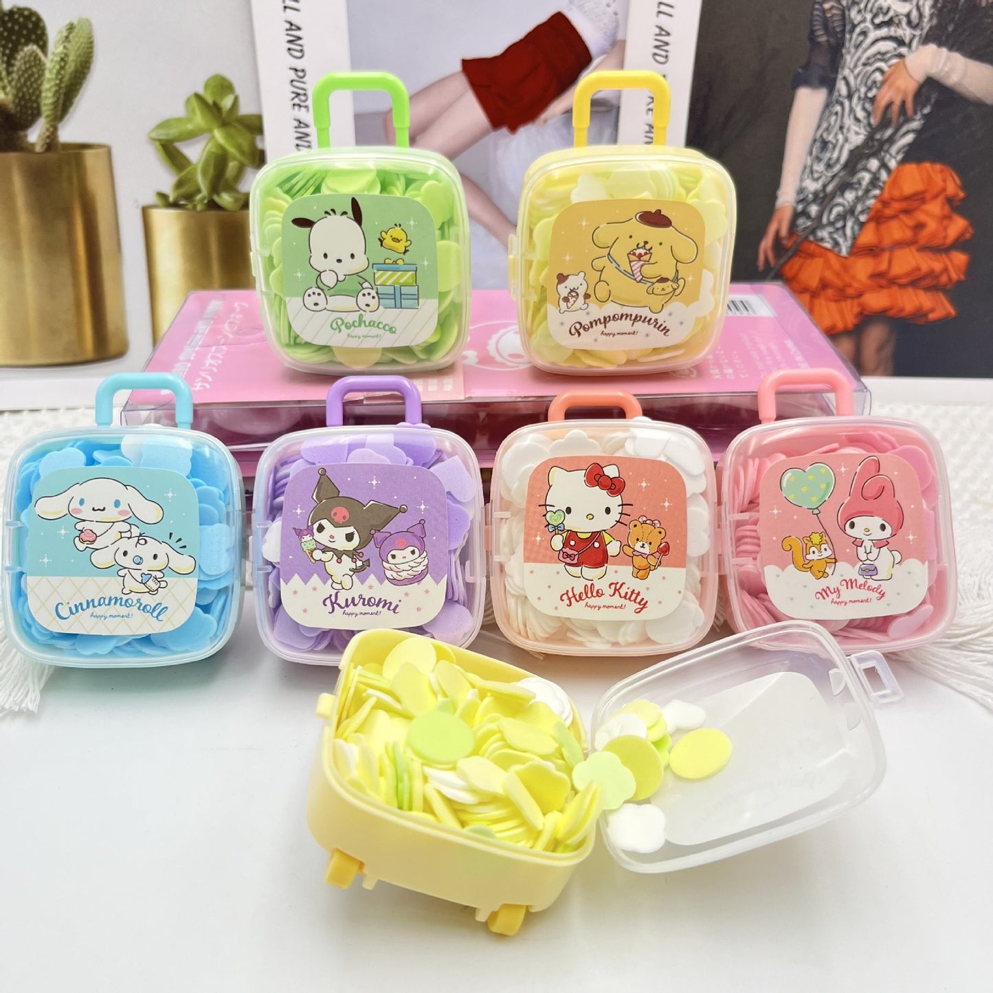 Suitcase Travel Paper Soap