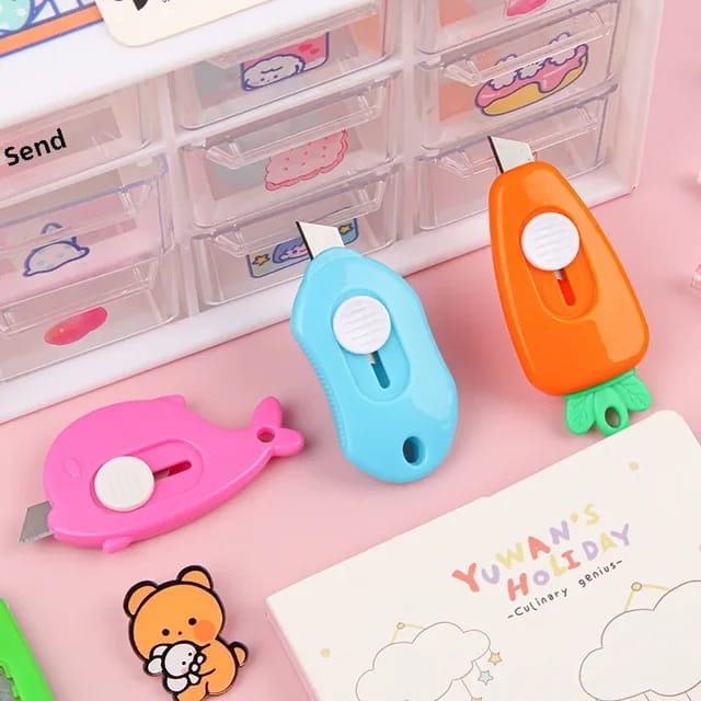Pack of 2 Portable Mini Paper Cutter