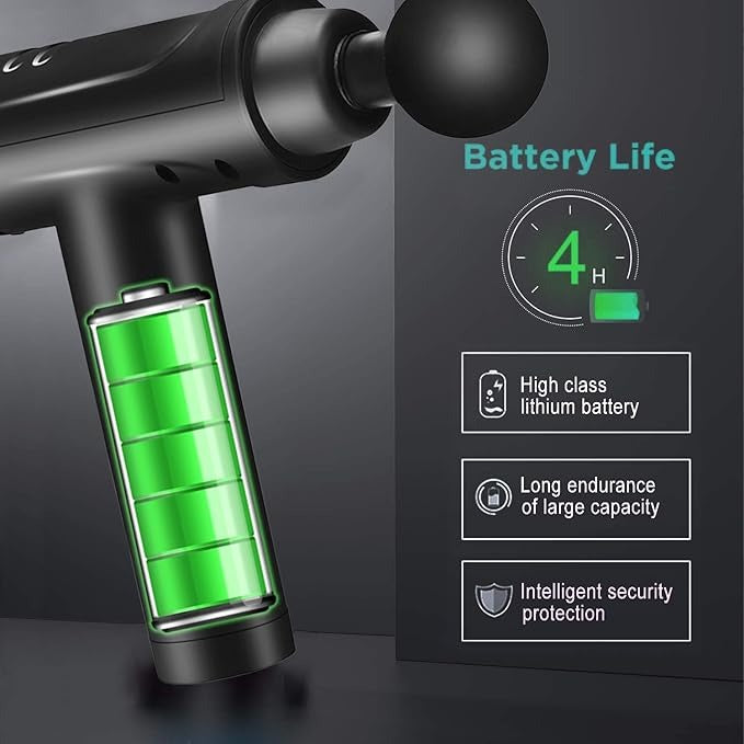 4 In 1 Electric Muscels Massager Gun