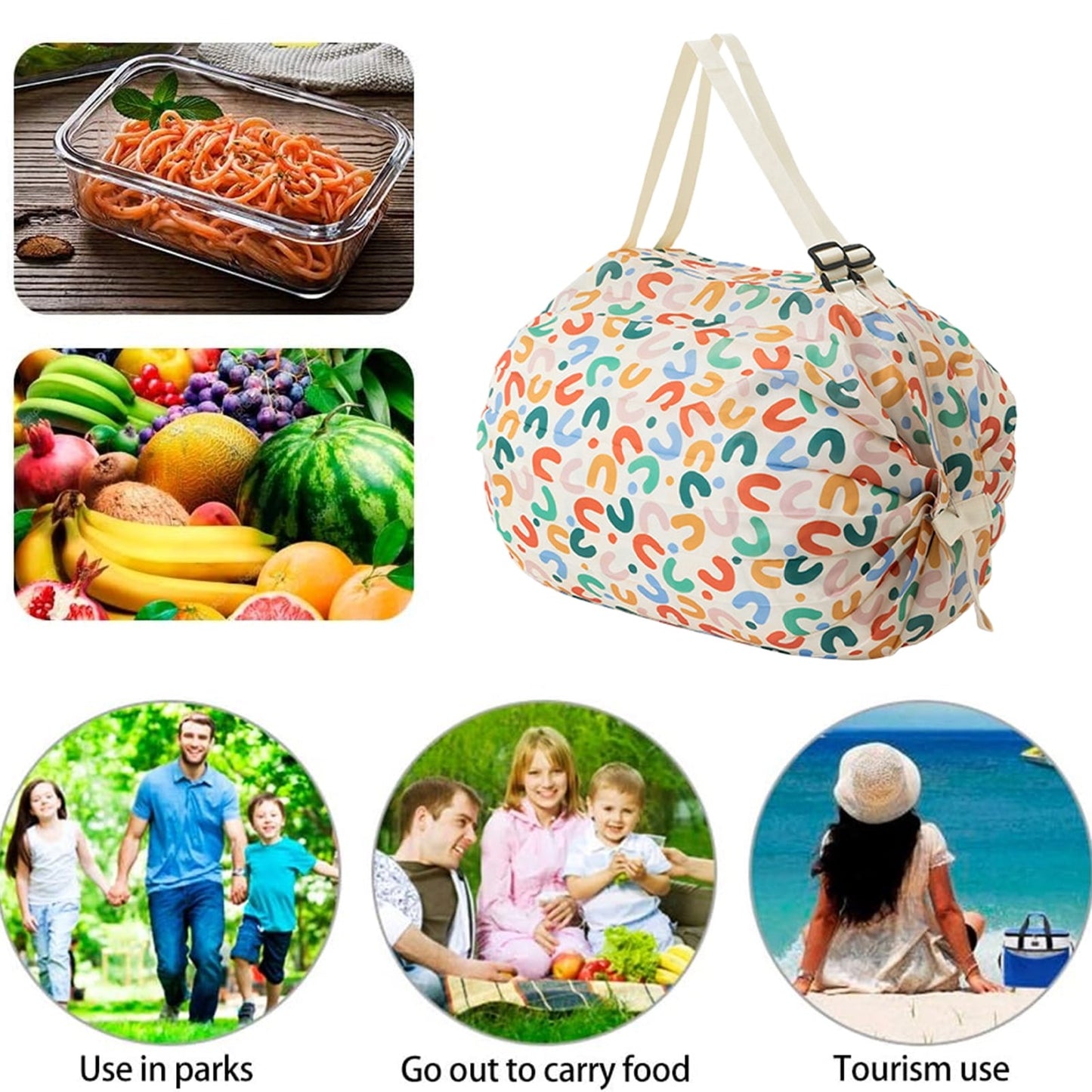 Foldable Large Capacity Travel Bag