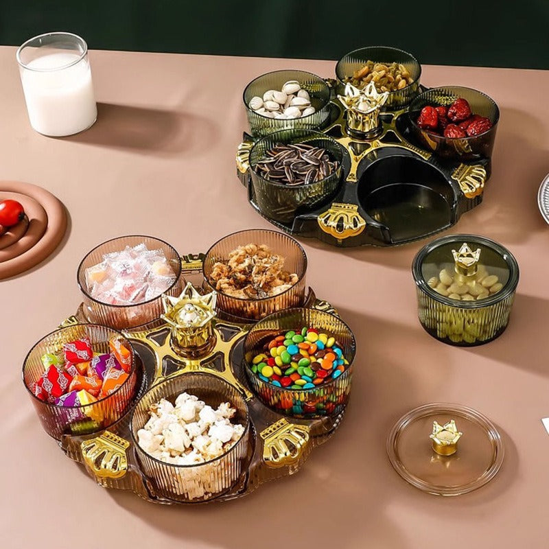 Luxury Rotating Decorative Acrylic Dish