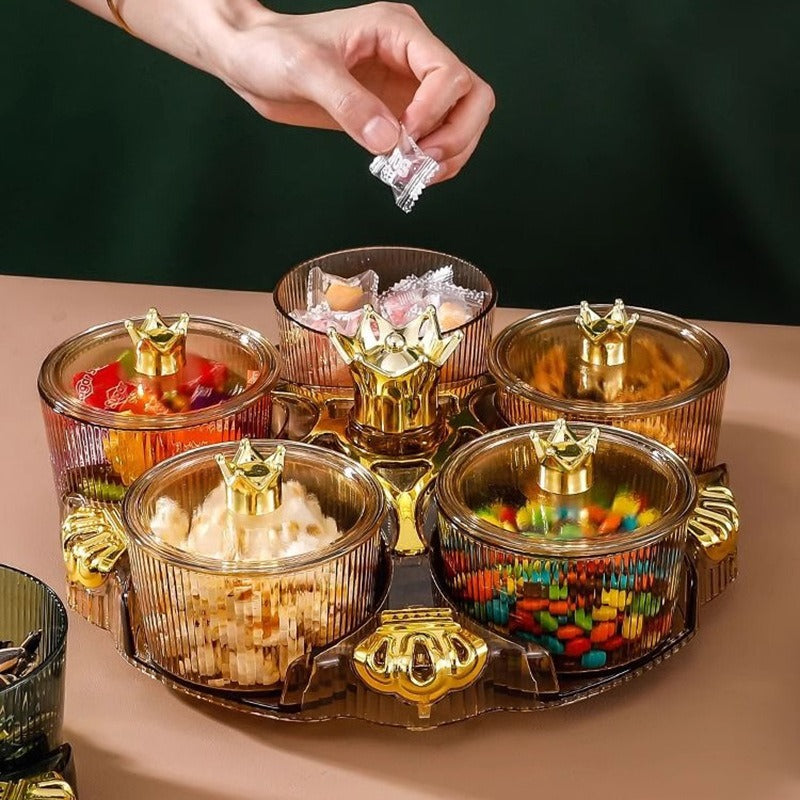 Luxury Rotating Decorative Acrylic Dish