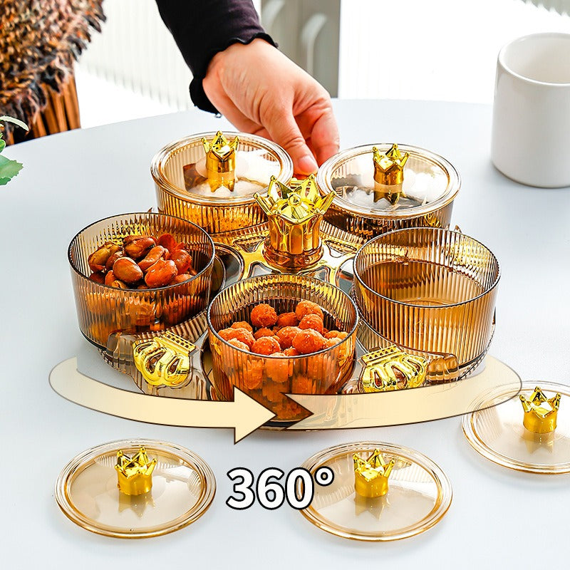 Luxury Rotating Decorative Acrylic Dish