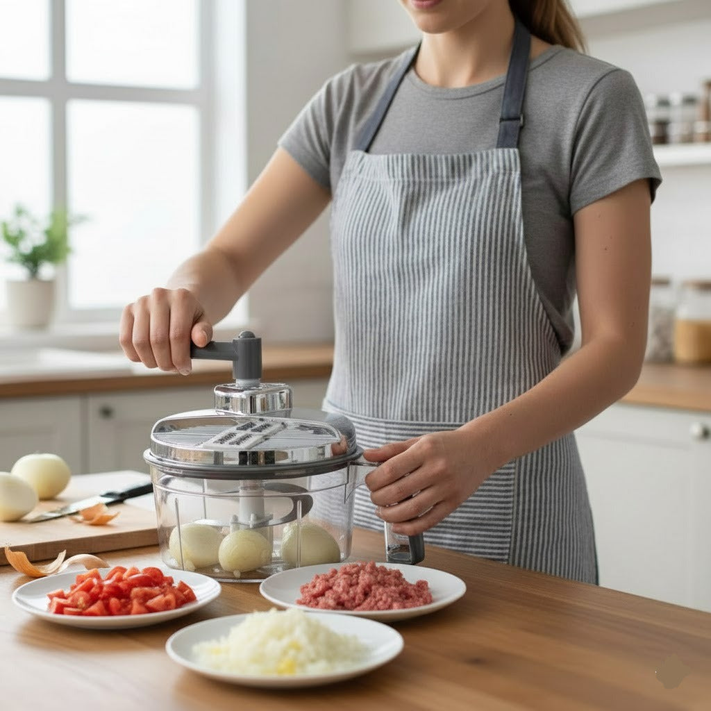 4 In 1 Multifunctional Manual Chopper