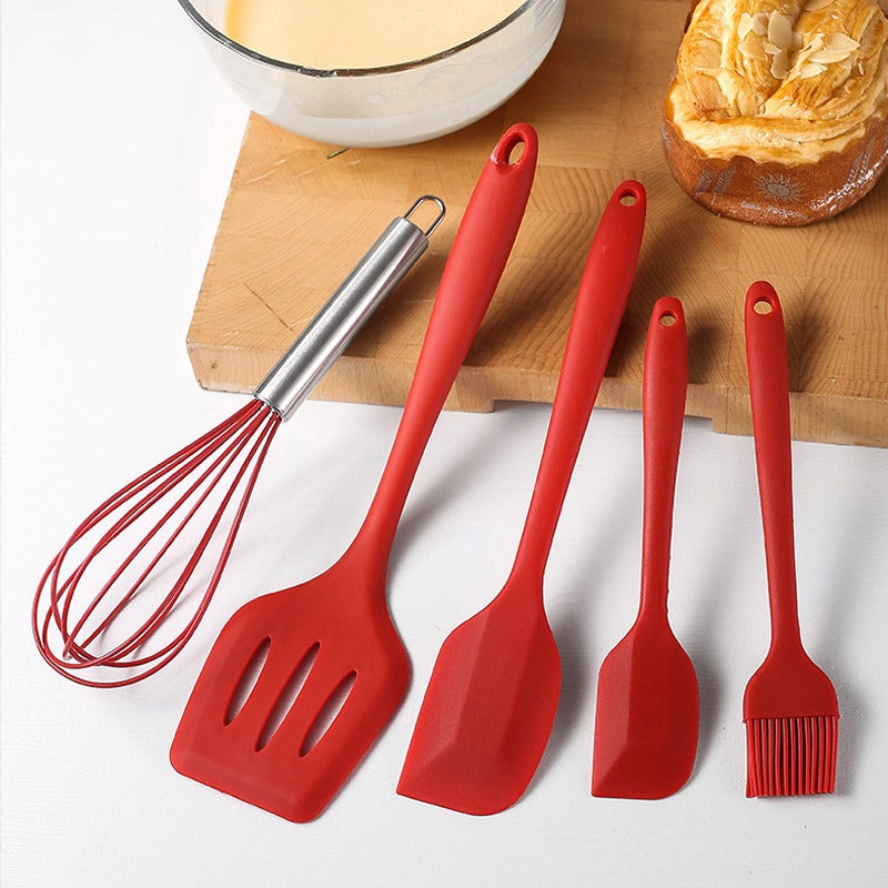 5PCS Silicon Cooking Utensil Set