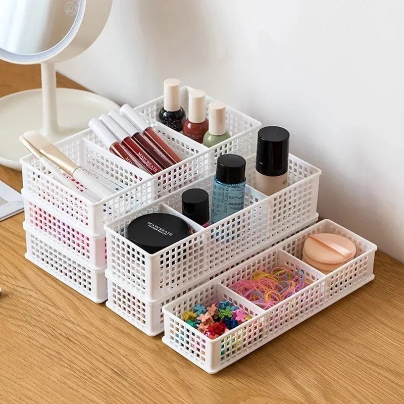 9PCs Plastic Adjustable Drawer Organizer