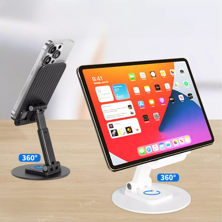 360° Folding Rotatable Mobile and Tablet Holder